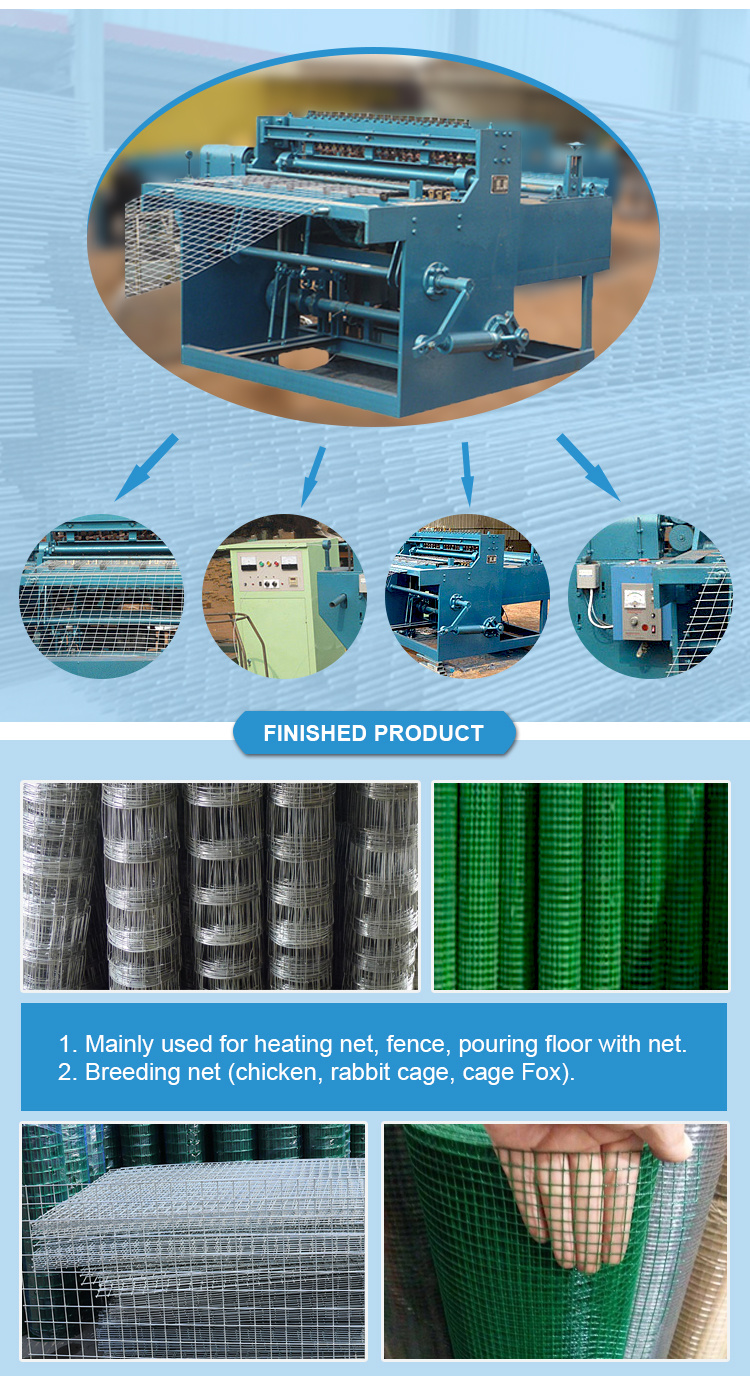 Steel Bird Cages Wire Mesh Welding Machine for Poultry Cages