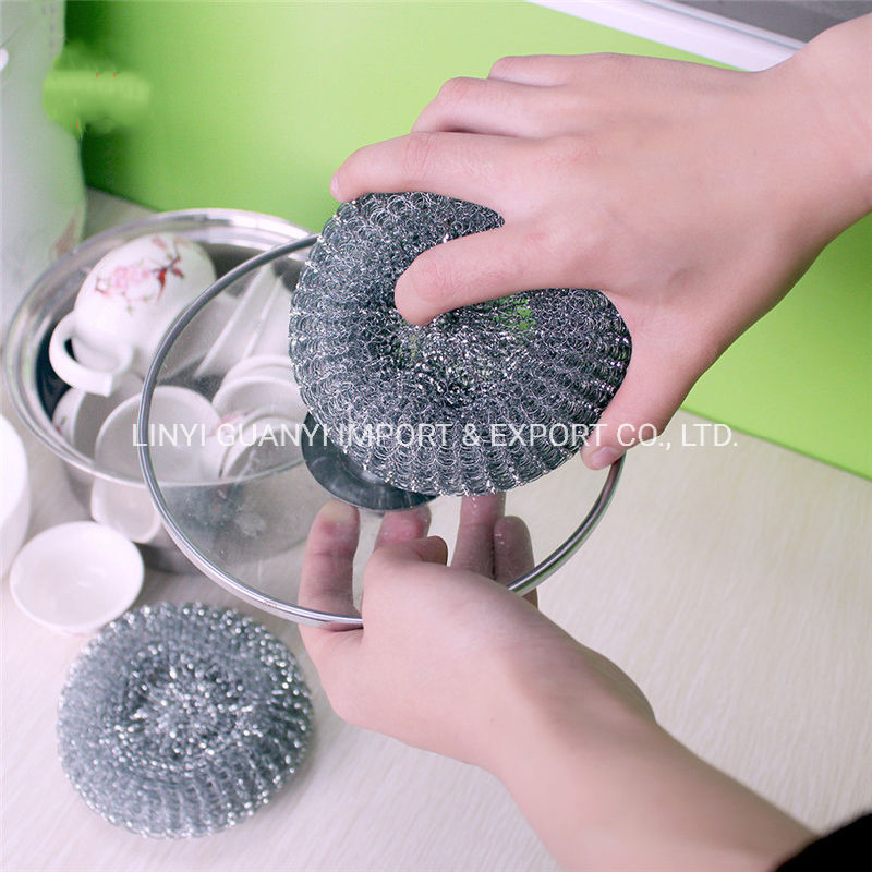 Galvanised Galvanized Clean Mesh Pot Scourer From Factory