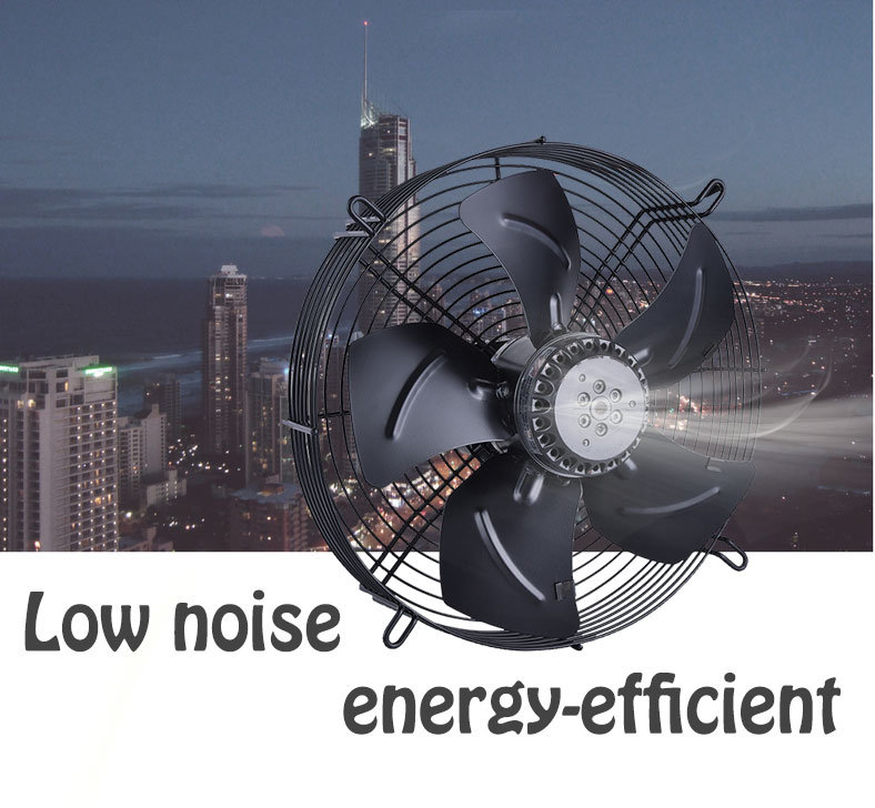 Hangda 200mm Protection Net Type Industrial Exhaust Axial Flow Fan