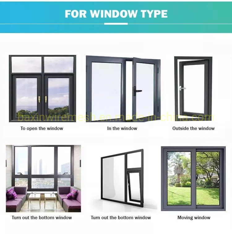 Customized Window Screening/Window Screening Insect Wire Netting Mesh/Fiberglass Window Screen