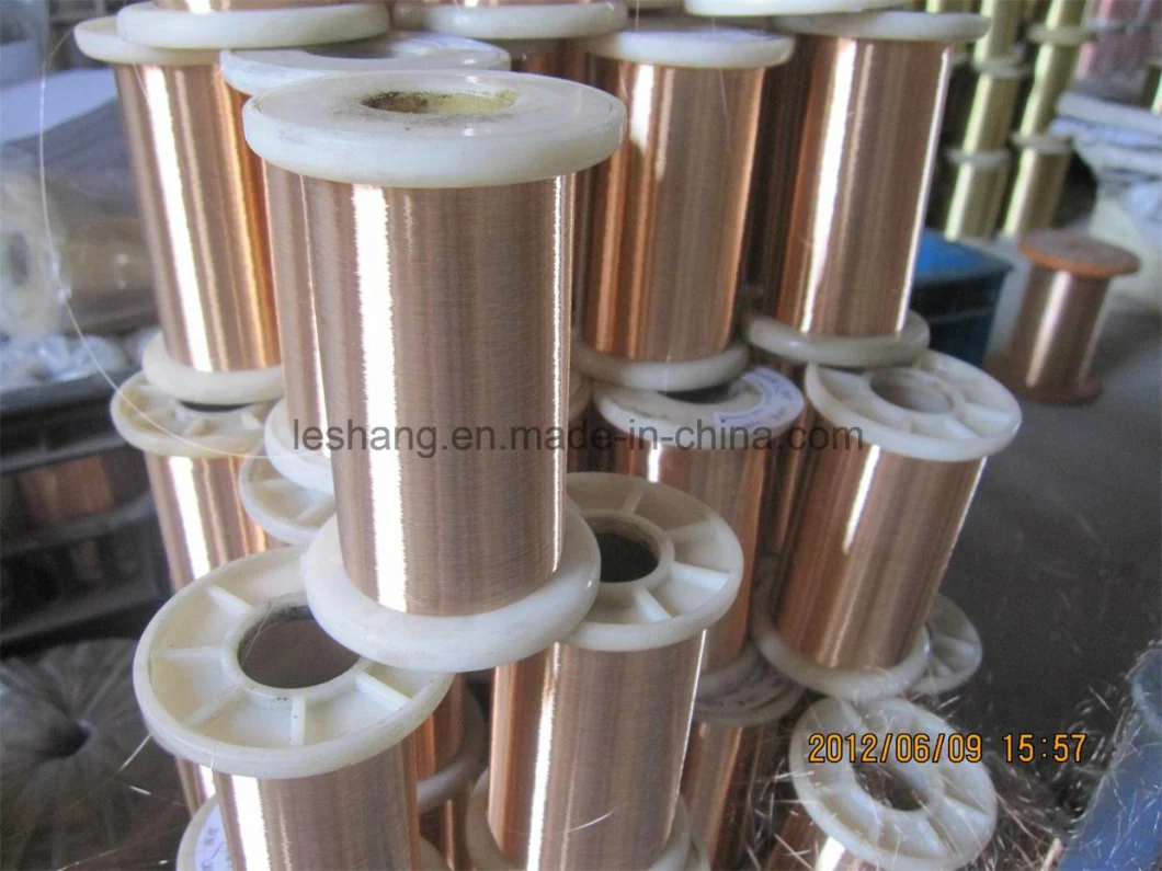 99.9% Cu Copper Wire for Weaving Wire Mesh