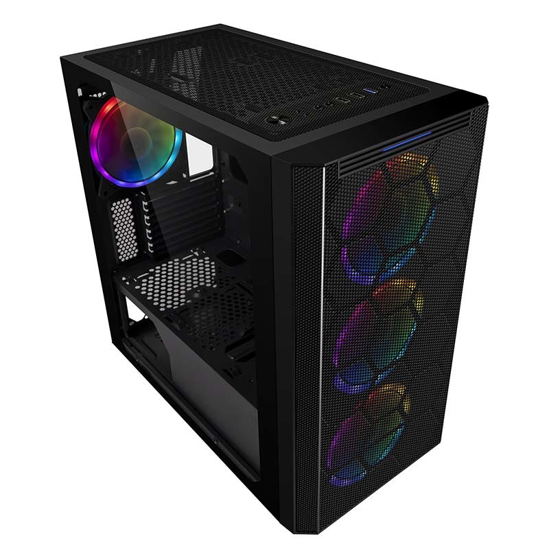 R03mesh Metal Mesh Front Panel Gaming Computer Case