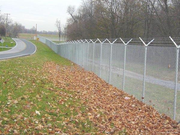 Galvanized Chain Link Wire Mesh Fencing/ Decorative Chain Link Fence
