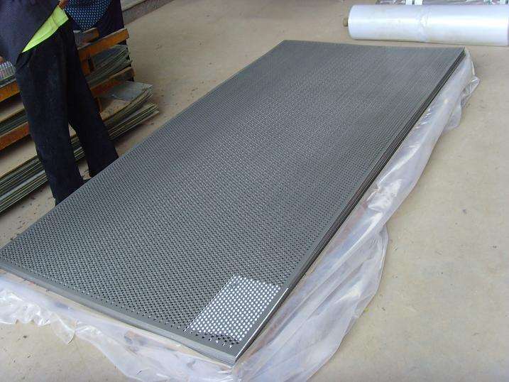 Aluminium Corrugated Perforated Metal Mesh