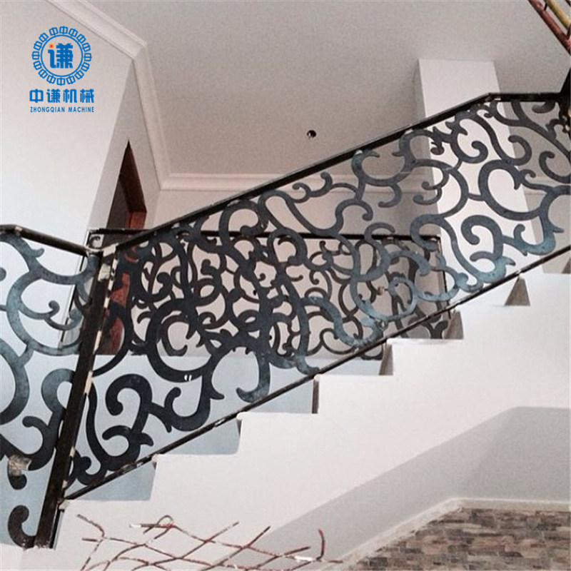 Latest Interior Prefab Stair Railing Ornamental Modern Aluminum Stair