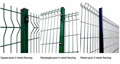 3D Curve Welded PVC Powder Coated Iron Wire Mesh Protecting Fence