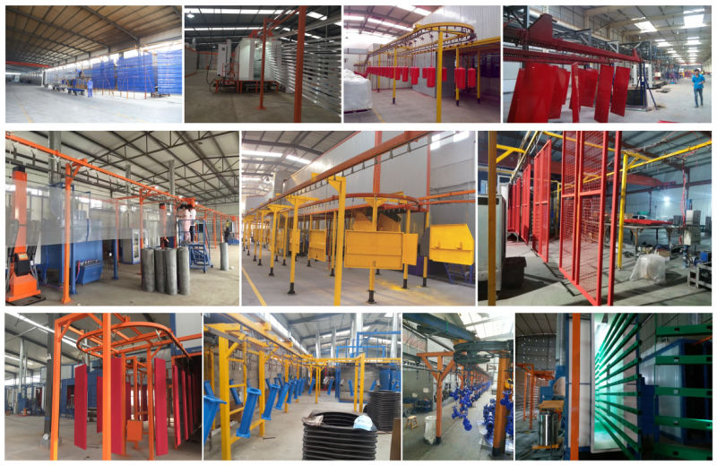 Stainless Steel Metal Wire Mesh Powder Coating Machine