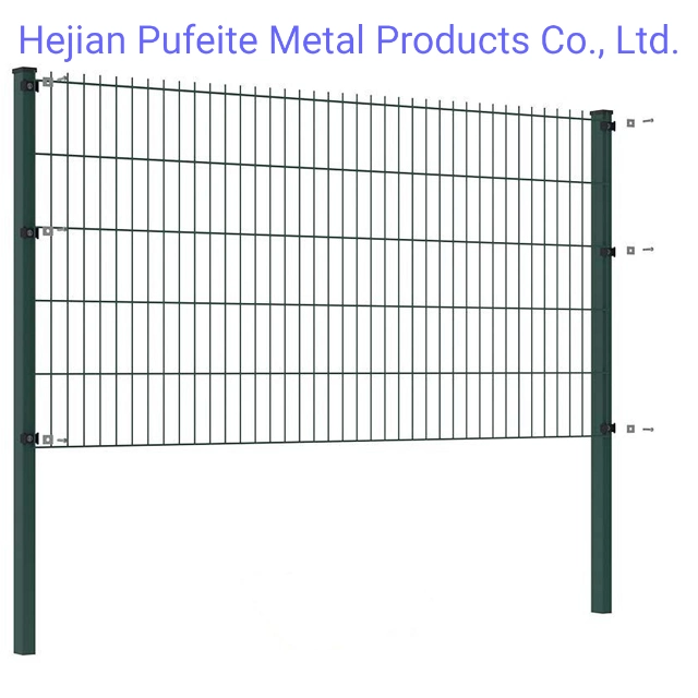 868 Double Wire Mesh Panel School Fencing Metal Perimeter Safety Fences