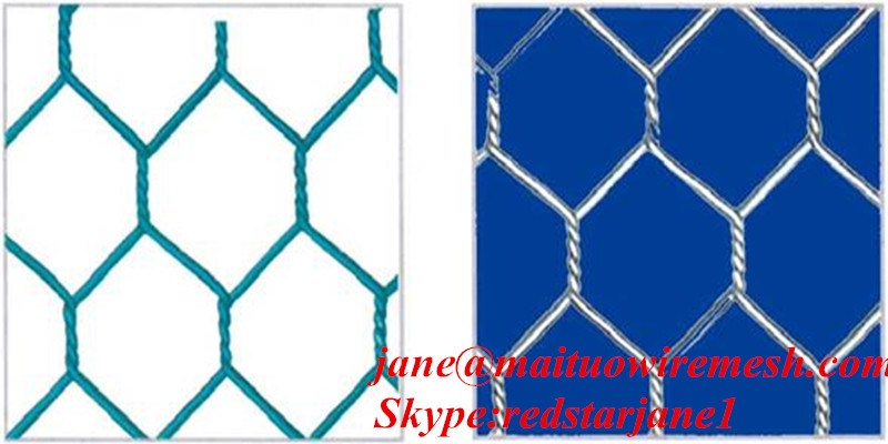 PVC Coated Heavy Hexagonal Gabion Mesh (MT-GM4)