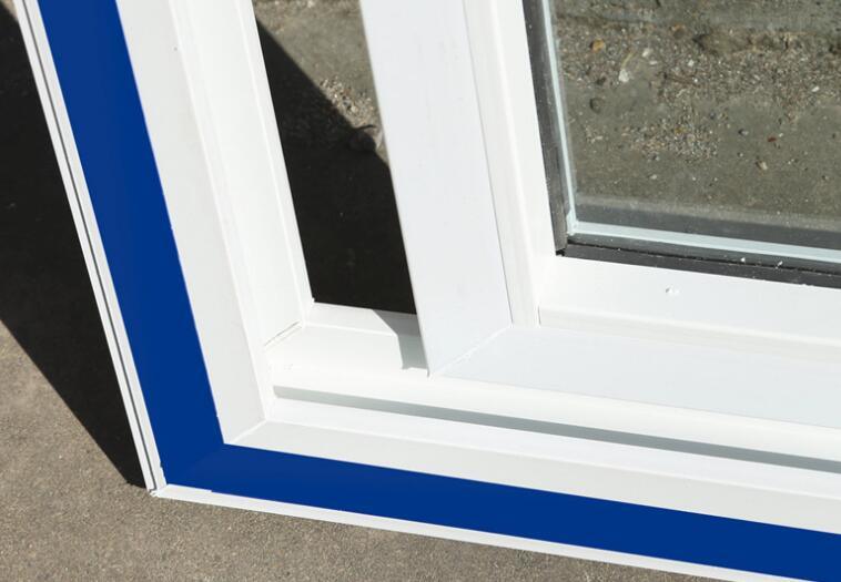 Plastic Window & Door Profile with Different Colors PVC Profile for Plastic Doors and Windows