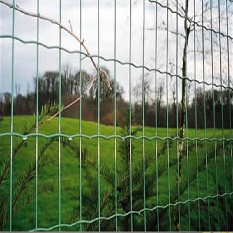 Euro Style Decorative Green Color Metal Fence