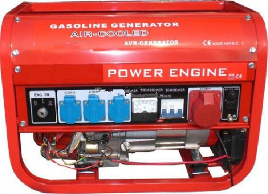 5kw 100% Copper Wire Three Phase AC Gasoline Generator