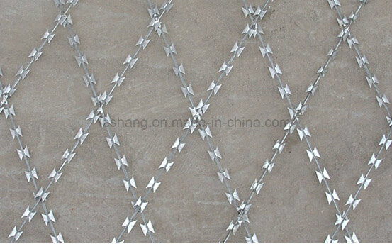 Hot-Dipped Galvanized Razor Wire Welded Fence Mesh