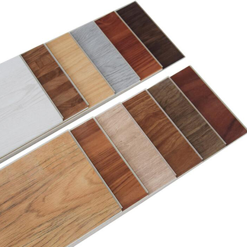 Wood Look Plastic Flooring 4mm/5mm/6mm Vinyl Wood Design Waterproof Spc Flooring Tile
