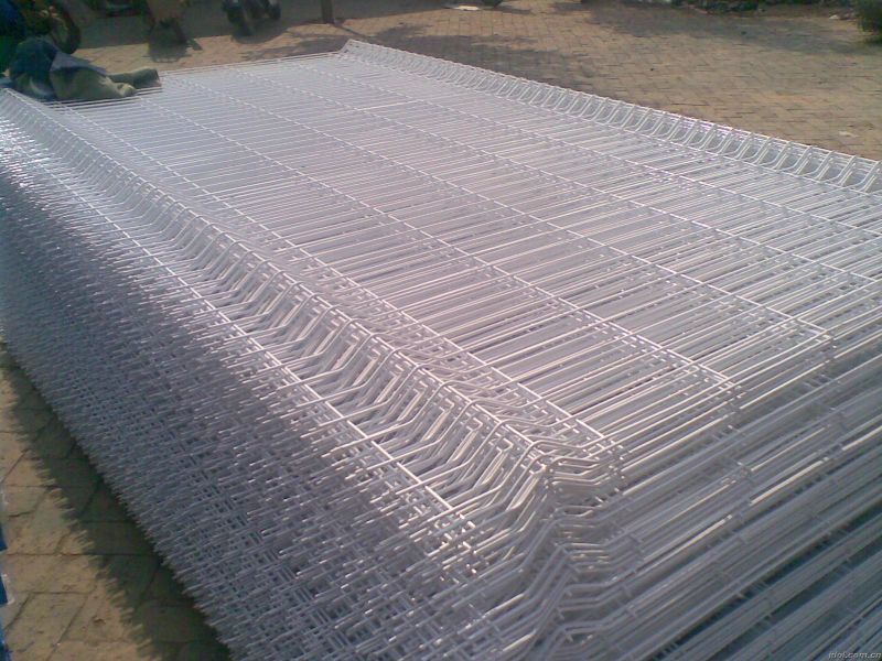 Commercial Welded Wire Mesh Fence 3D Models 3D Curved Fencing