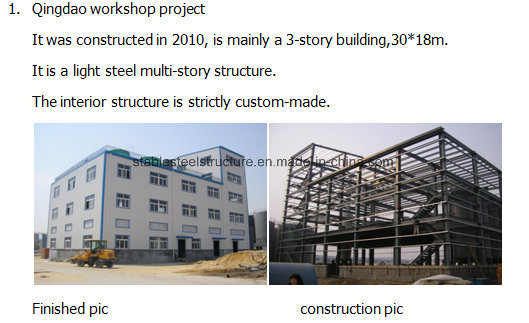 Metal Lattice Light Steel Structure for High Rise Building