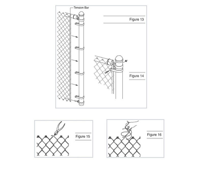Chain Link Fence Wire Mesh Garden Security Fence