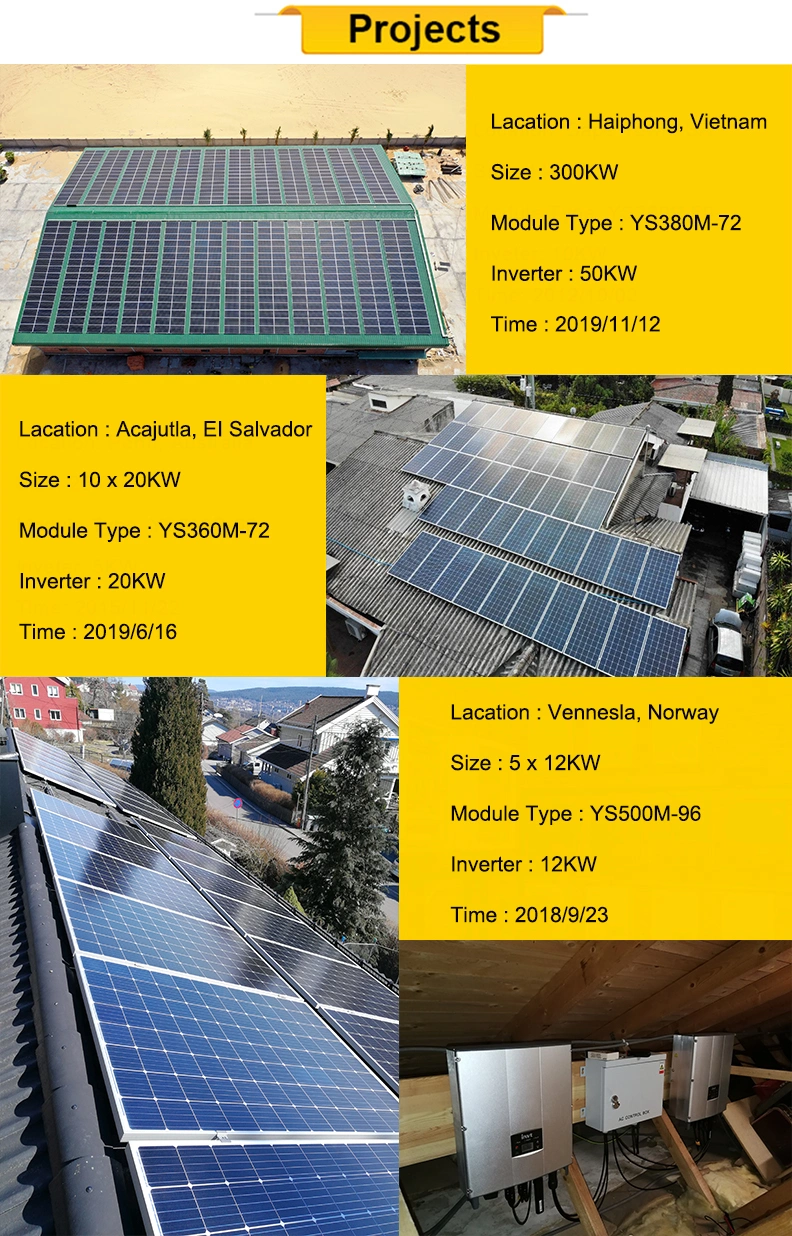 Yangtze Hot Sale High-Efficiency Solar Panels All Black 370W 380W 390wsolar Panels Full Black Panels