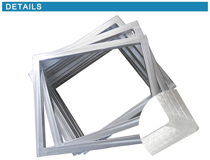 Aluminum Screen Printing Frames with 43t/110 White Mesh for Screen Printing