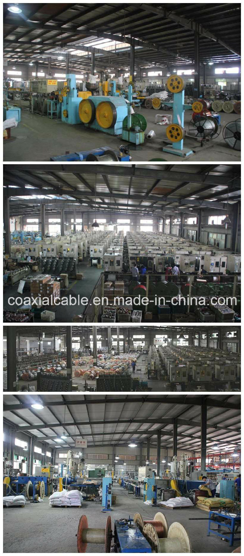 China Hangzhou Rg59 Coaxial Cable Al Braiding CCS Cable