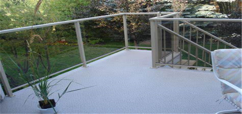 Stainless Steel Railing Aluminum Fence Staircase Glass Balustrade Glass Railing