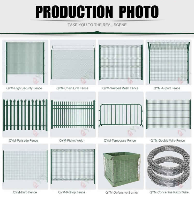 Volleyball Court Diamond Wire Mesh Chain Link Fence
