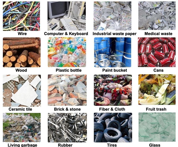 Multipurpose Metal Parts Shredder for Waste Aluminum