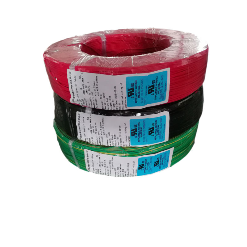 UL1007 20AWG PVC Coated Single Core Electric Wire