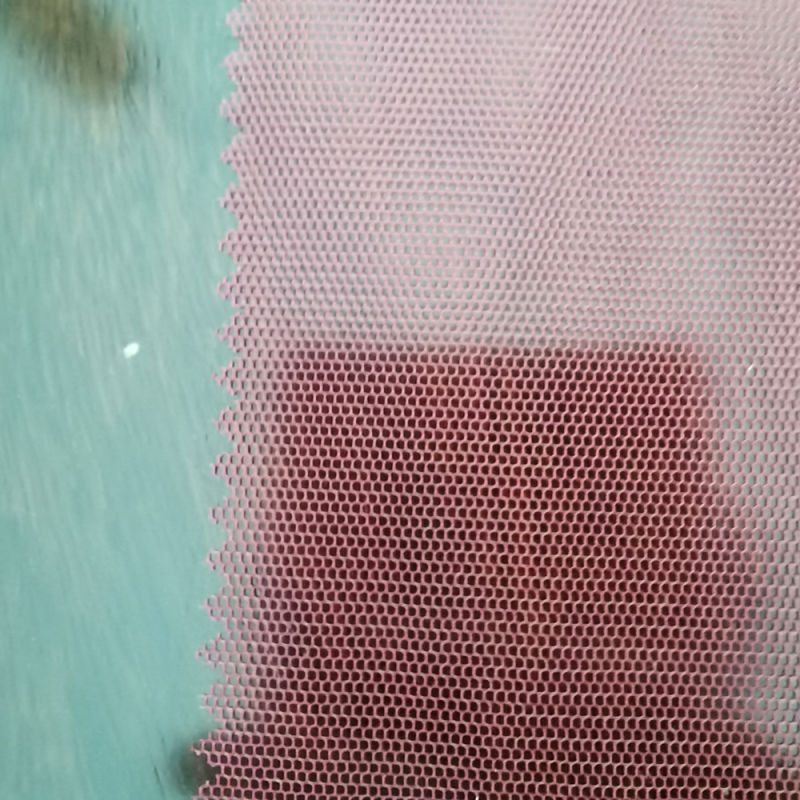 Net Fabric /100% Polyester Hexagonal Mesh Fabric