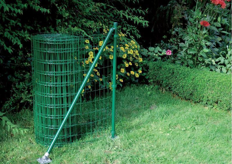 Euro Home Garden Welded Galvanized Trellis Mesh Fence