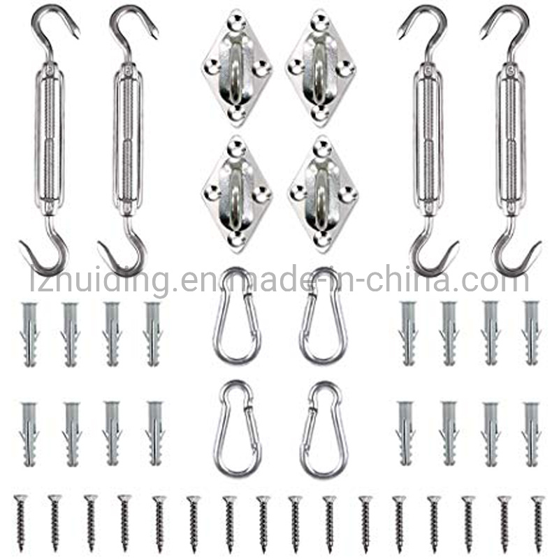 Stainless Steel Outdoor Shade Hardware Kit for Shade Sails