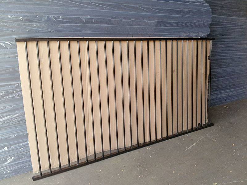 Prefabricated Steel Fence/Corten Steel Fence/Steel Bar Fence