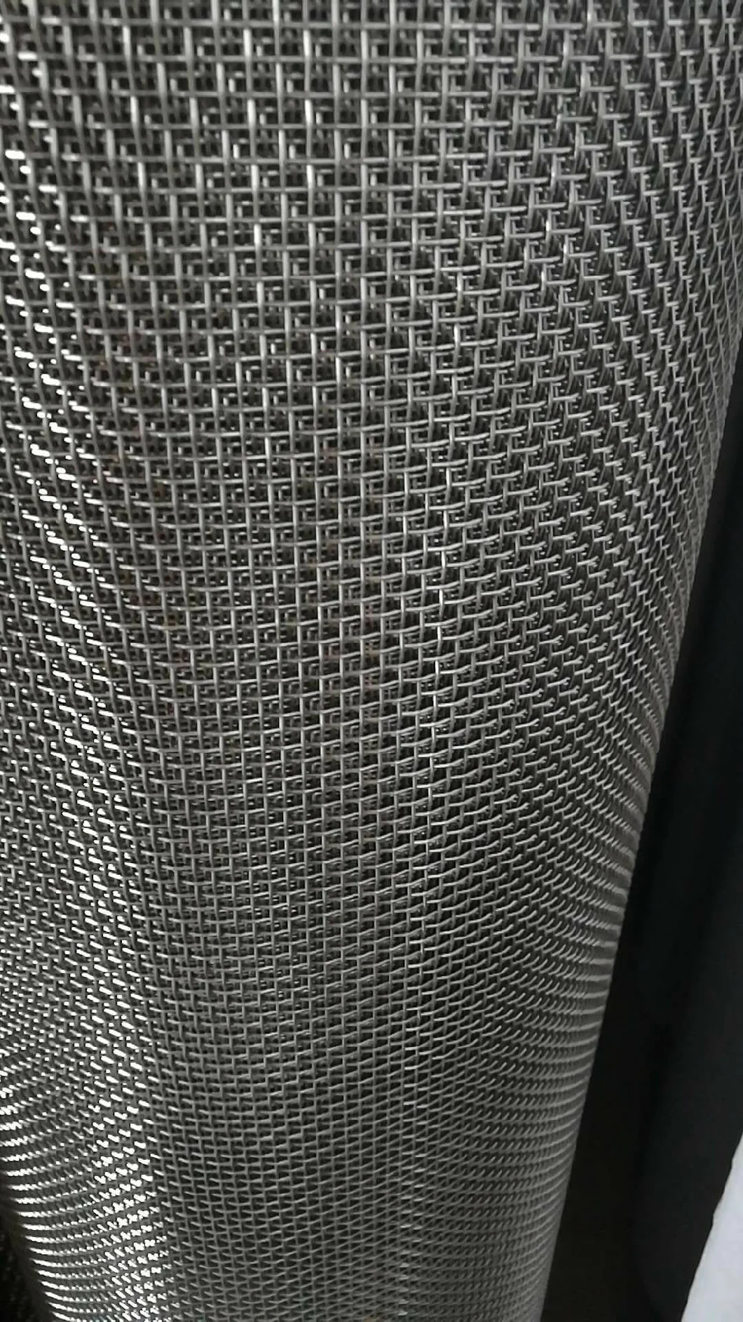 Crimped Wire Mesh /65 Mn Steel Crimped Wire Mesh /Test Stone Crimped Steell Wire Mesh