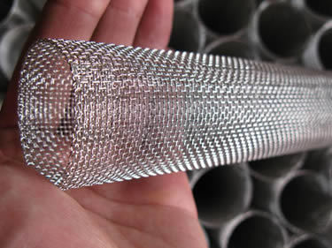 SS304 Stainless Steel Wire Mesh Filter Tube