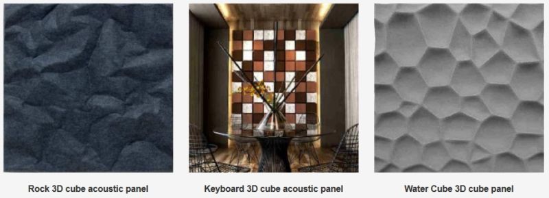 Arc 3D Indoor Absorbing Soundproof Material Studio Panel