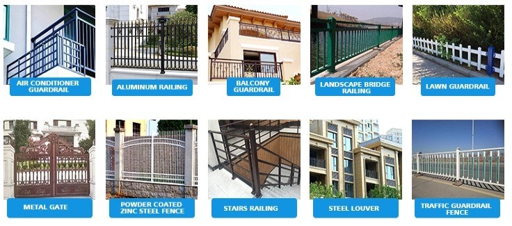Iron Balcony Railing Grill for Apartment