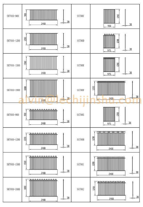 Residential/Commercial/Garden/Swimming Pool Fence for Security and Ornamental Fence Home Depot