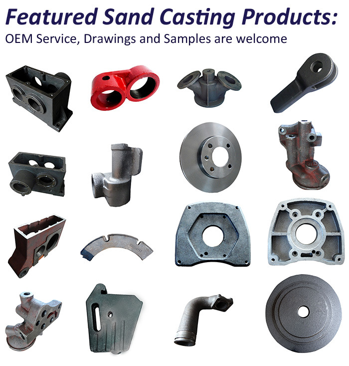 Sand Casting Metal Part with ISO9001 Certificate