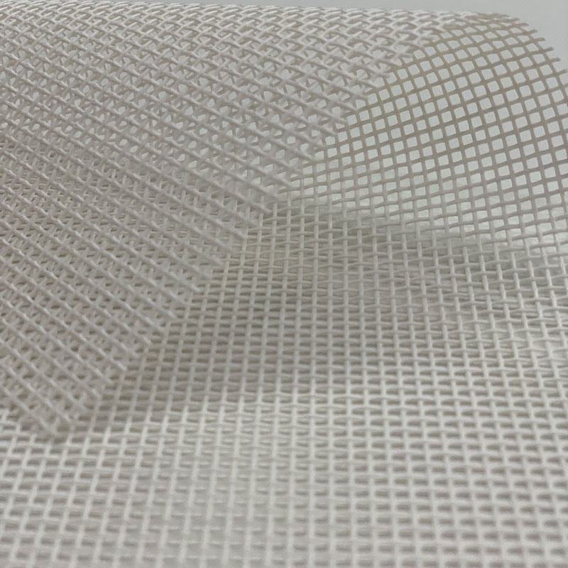 PVC Coating Vinyl 100% Polyester Yarn Woven Mesh Fencing