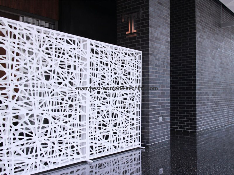 Customized Decorative Architectural Perforated Aluminum Screen Facade