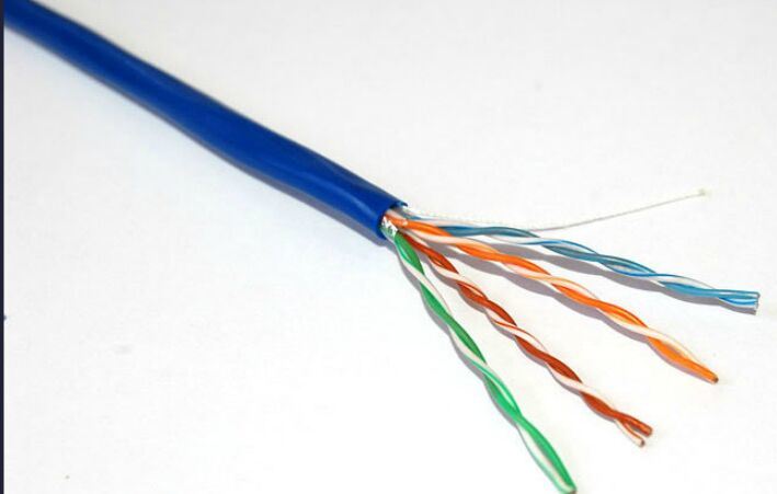 Network Cable, LAN Cable Cat 5e UTP/FTP Blue PVC 4.7005