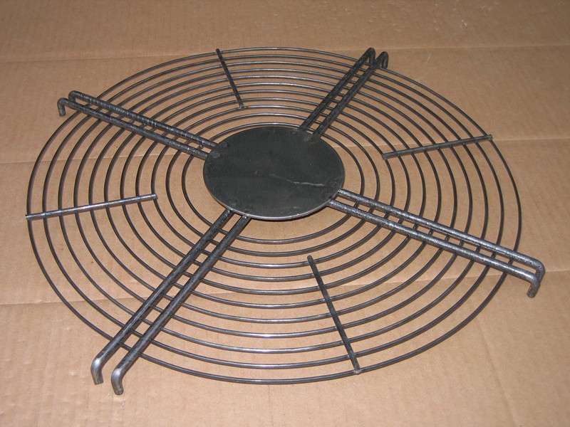 Axial Cooling Fan Finger Guard Grill Metal Wire Mesh Black Fan Protect Mesh Grill Fan