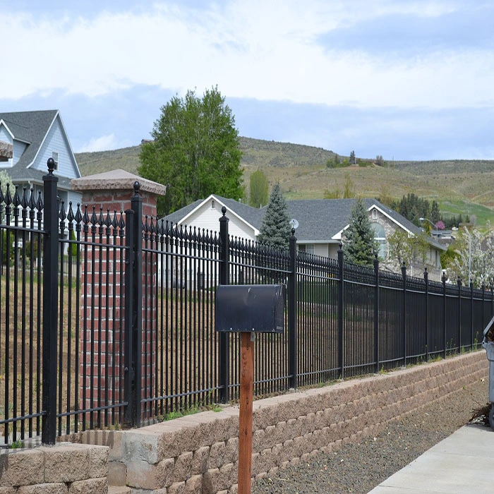 Home & Garden Decorative Wrought Iron Steel Tubular Security Fencing