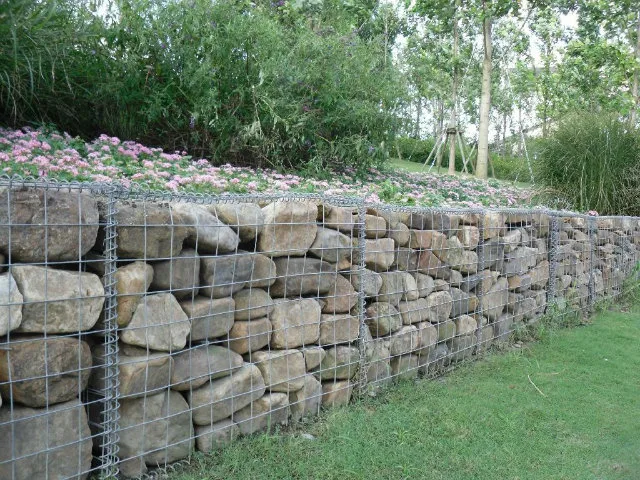 Decorative Welded Wire Mesh Type Metal Stone Gabion Cage for Retaining Wall
