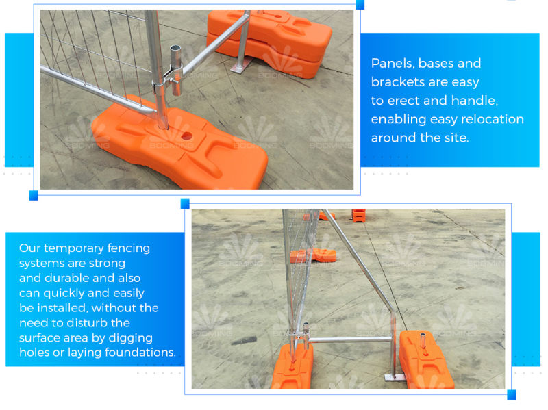Fence Construction Temporary Welded Wire Mesh Fence