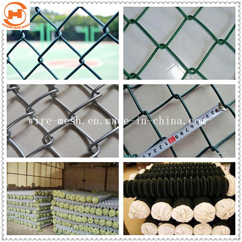 Security Wire Mesh Fence/Galvanized Chain Link Fence