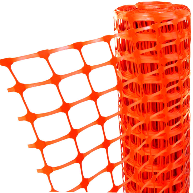 Assembled Snow Fence Plastic Fencing Orange Safety Net