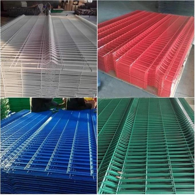 PVC Coated Nylofor 3D High Security Fence/Wire Mesh Fencing Panel