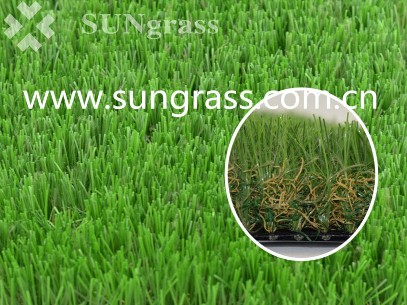 Flat Shape 45mm Artificial/Synthetic/Recreation/Fake/Landscape Lawn for Gym Equipment
