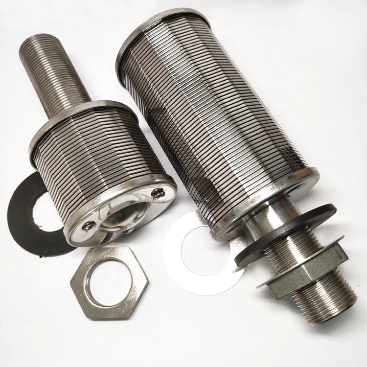 Stainless Steel Wedge Wire Screen Wedge Wire Drum Screen Water Treatment Filter Nozzles
